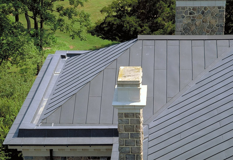 solar panels on a metal roof